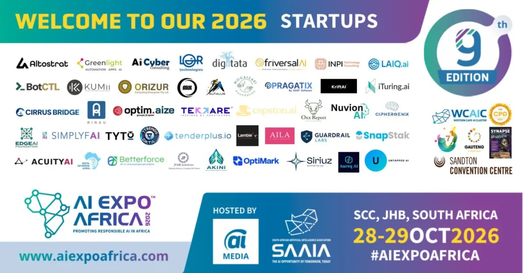 AI Expo Africa 2026 startup companies